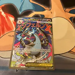 Mega Charizard x EX 023 M Mega Evolution Promo Holo Card - Mint Condition - Image 1