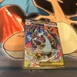 Mega Charizard x EX 023 M Mega Evolution Promo Holo Card - Mint Condition - Image 3