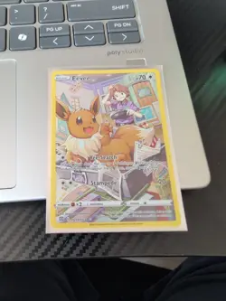 Eevee Brilliant Stars Pokemon Card NM TG11/TG30 - Image 1