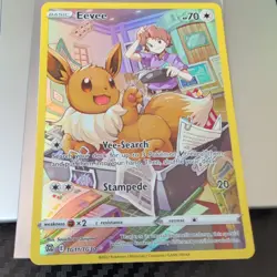 Eevee Brilliant Stars Pokemon Card NM TG11/TG30 - Image 3