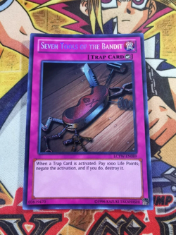 Seven Tools of the Bandit lcyw-en089 Unltd Ed (NM+) Secret Rare Yu-Gi-Oh! - Image 1