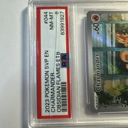 Charmander SVP044 Obsidian Flames PSA Graded 8 English Pokemon Trading Card Game - Image 3