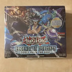 Yugioh TCG Legendary Duelists Duels From the Deep 1st Ed Booster Box New Sealed - Image 1