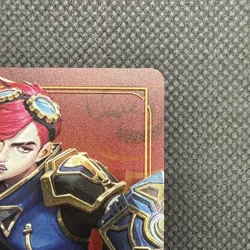 Vi Piltover Enforcer - Riftbound Regional Prize Wall Plated Metal Card - Image 3