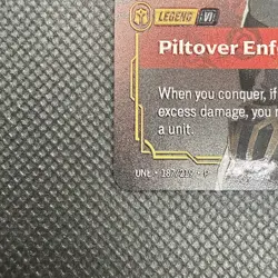 Vi Piltover Enforcer - Riftbound Regional Prize Wall Plated Metal Card - Image 5