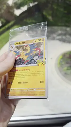 Archeops Pokemon Promo Card Fossil Museum Field Museum Chicago Exclusive Sealed - Image 2