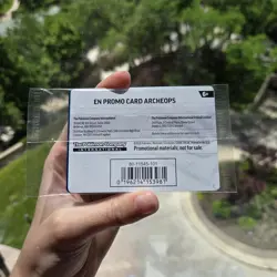 Archeops Pokemon Promo Card Fossil Museum Field Museum Chicago Exclusive Sealed - Image 3