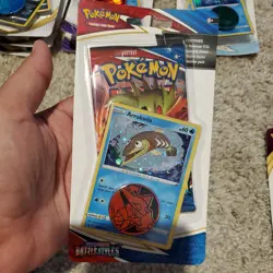 Pokemon Battle Styles Booster Pack Arrokuda with Coin SWSH093 TCG Trading Cards - Image 1