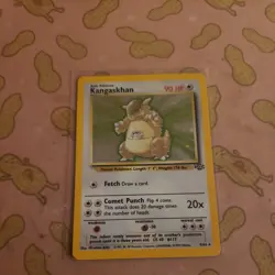Pokemon TCG Trading Card Kangaskhan Jungle 5/64 Holo Unlimited Holo Foil Rare - Image 1