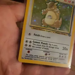 Pokemon TCG Trading Card Kangaskhan Jungle 5/64 Holo Unlimited Holo Foil Rare - Image 4