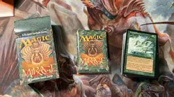 Magic MTG - MIRAGE starter deck 1996 - Complete - All Cards NM Or LP, w Booklet - Image 1