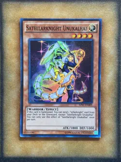 Yugioh Satellarknight Unukalhai AP07-EN005 Super Rare NM - Image 1