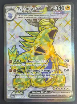 Pokemon Card - Tyranitar - Full Art Ultra Rare - Obsidian Flames - 211/197 - NM - Image 1