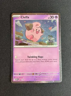 Holo Foil Cleffa 095 Promo SV: Scarlet & Violet Promo Cards - Image 1