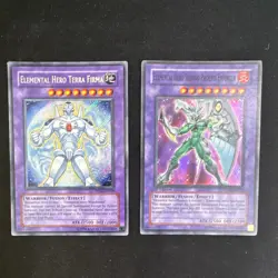 Yu-Gi-Oh! TCG Elemental HERO 8-Card Lot Foil 1st Ed English (Neos) - Image 2