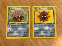 1st Edition Pokemon Card Lot Machamp and Fossil Set - Image 2