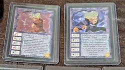 1997 Ani-Mayhem Dragon Ball Z Ultra Rare 5/5 Foil Card Set - Image 3