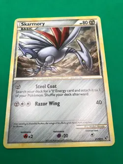 Skarmory - 31/90 - HGSS - Undaunted - Pokemon Card - Unplayed NM/EXL - Image 1