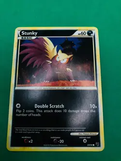 Stunky - 69/90 - HGSS - Undaunted - Pokemon Card - Unplayed NM/EXL - Image 1