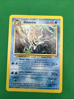 Omastar - 58/110- Legendary Collection - uncommon - Pokemon Card - NM - Image 1