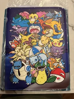 Pokidoki Pokemon Binder Card Holder Zipper Pikachu Gengar Fan Art Chef Ken Lee - Image 1