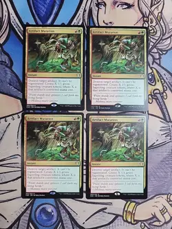 4x Artifact Mutation - NM/M Commander 2020 C20 MTG Magic - Image 1
