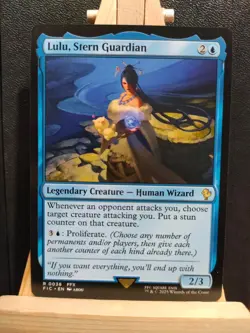 Lulu, Stern Guardian - Final Fantasy Commander - Rare - NM (see pics) MTG - Image 1