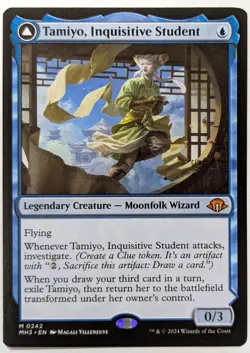 Modern Horizons 3 TAMIYO, INQUISITIVE STUDENT NM Magic MTG MH3 Free Shipping! - Image 1