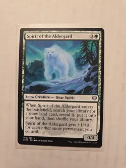 Spirit of the Aldergard - Kaldheim - LP - Uncommon - Snow Creature - Image 1
