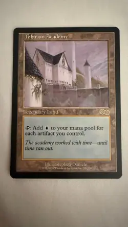 Magic the Gathering MTG Tolarian Academy Urza’s Saga Reserved List - Image 1