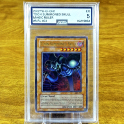 Yu-Gi-Oh! Magic Ruler Toon Summoned Skull MRL-073 AGS EX 5 Ultra Rare 2002 - Image 1