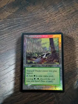 Tranquil Thicket Onslaught Foil Land MTG #326 - Image 1