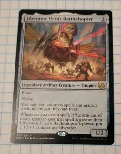 MTG Liberator, Urza's Battlethopter - The Brothers' War Regular 237 R BRO - Image 1
