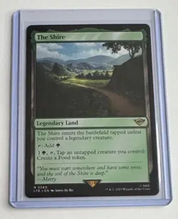 The Shire #260 The Lord of the Rings: Tales of Middle-earth Rare Land MTG NM/M - Image 1