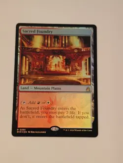 Sacred Foundry Ravnica Remastered Foil - Image 1