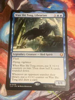 MTG Avatar: The Last Airbender WAN SHI TONG, LIBRARIAN Mythic Rare MTG Mint - Image 1