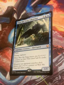 MTG Avatar: The Last Airbender WAN SHI TONG, LIBRARIAN Mythic Rare MTG Mint - Image 2