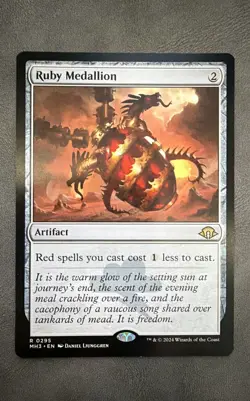 Ruby Medallion Modern Horizons 3 Regular - Image 1