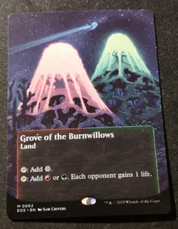 Grove Of The Burnwillows - Borderless - EOS - MTG - EN - NM - 0062 - Image 1