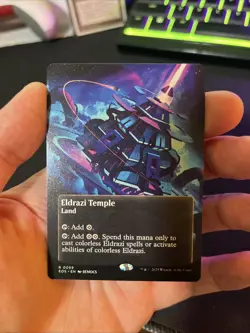 Eldrazi Temple (0059) (Borderless) Edge of Eternities: Stellar Sights Regular - Image 1