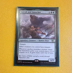 Wizards of the Coast MTG Surrak and Goreclaw 0337 Regular Rare Green EN - Image 1
