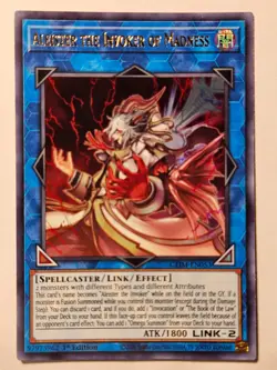 Yugioh - Aleister The Invoker Of Madness - Ultra Rare - GEIM-EN053 - 1st Ed Mint - Image 1