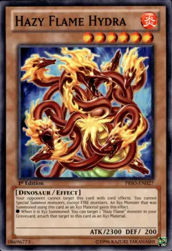 Hazy Flame Hydra - 1st Edition PRIO-EN027 - NM - YuGiOh - Image 1