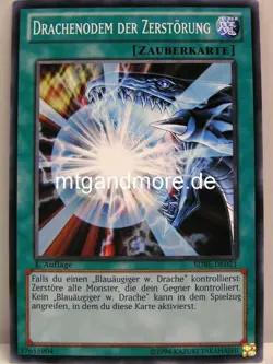 Yu-Gi-Oh - 1x Drachenodem der Zerstorung - SDBE - Saga of Blue Eyes White Dragon - Image 1