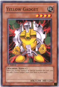 Yu-Gi-Oh 2x Yellow Gadget - - - SDMM - Image 1