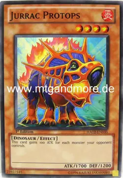 Yu-Gi-Oh 1x Jurrac Protops - - - HA02 - Image 1