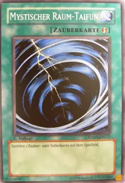 Yu-Gi-Oh 1x Mystischer Raum-Taifun - - - SDWS - Image 1