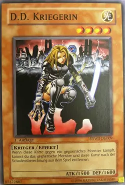 Yu-Gi-Oh 1x D.D. Kriegerin - - - SDWS - Image 1