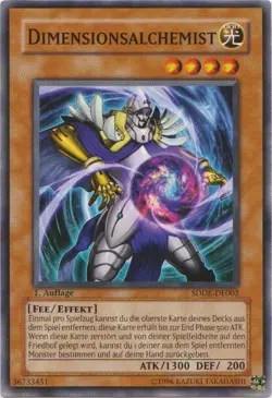Yu-Gi-Oh 1x Dimensionsalchemist - - - SDDE - Image 1