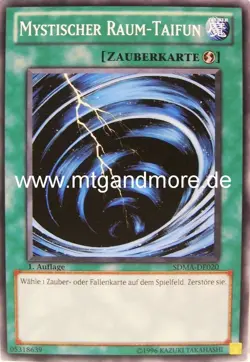 Yu-Gi-Oh 1x Mystischer Raum-Taifun - - - SDMA - Image 1